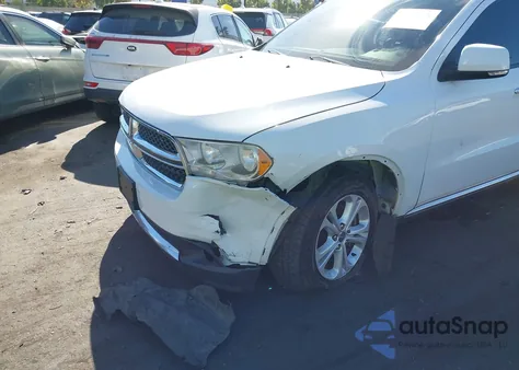 2013 Dodge Durango Crew z USA, uszkodzony, nr VIN 1C4SDHDT8DC527594